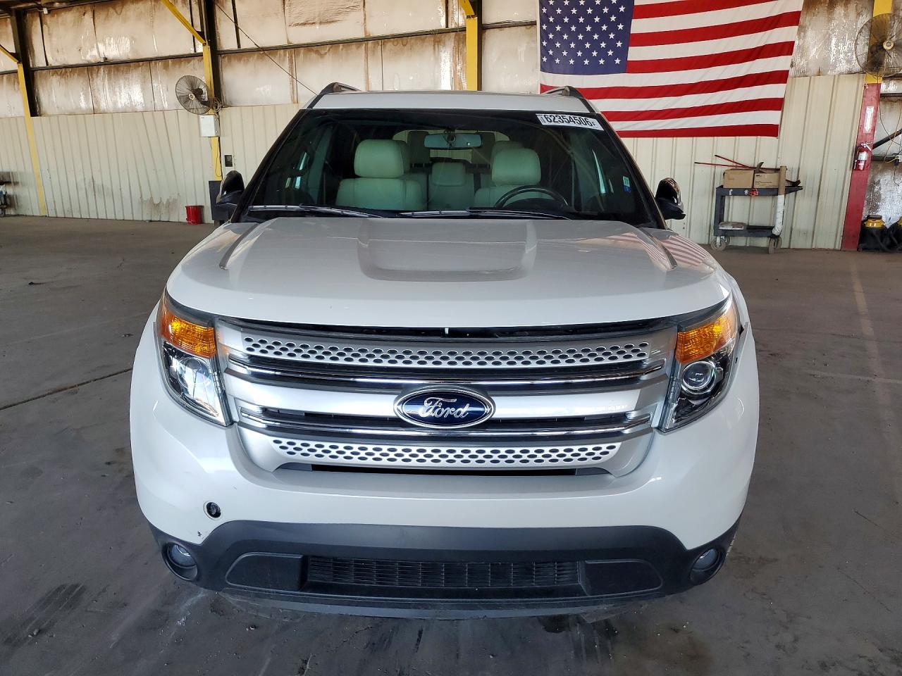 2014 Ford Explorer Xlt White vin: 1FM5K8D84EGB43235
