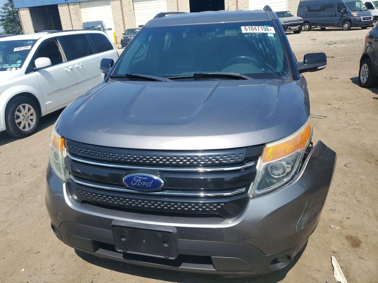 2014 Ford Explorer Xlt Gray vin: 1FM5K8D84EGC33808