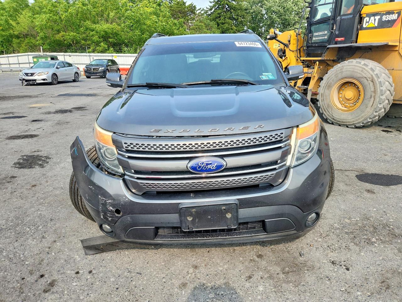 2015 Ford Explorer Xlt Серебряный vin: 1FM5K8D84FGA00769