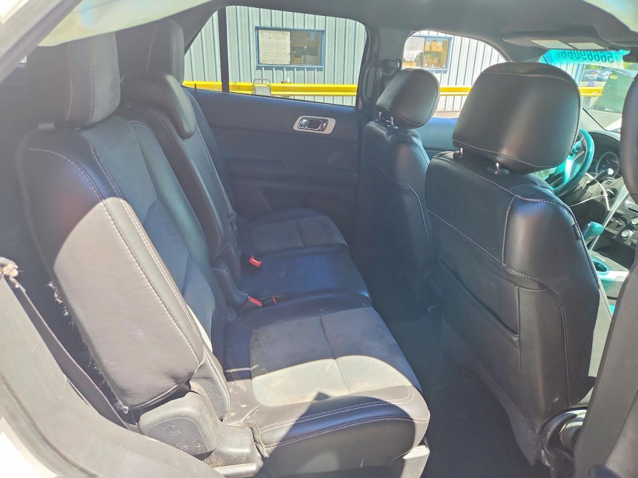 2015 Ford Explorer Xlt White vin: 1FM5K8D84FGA14221