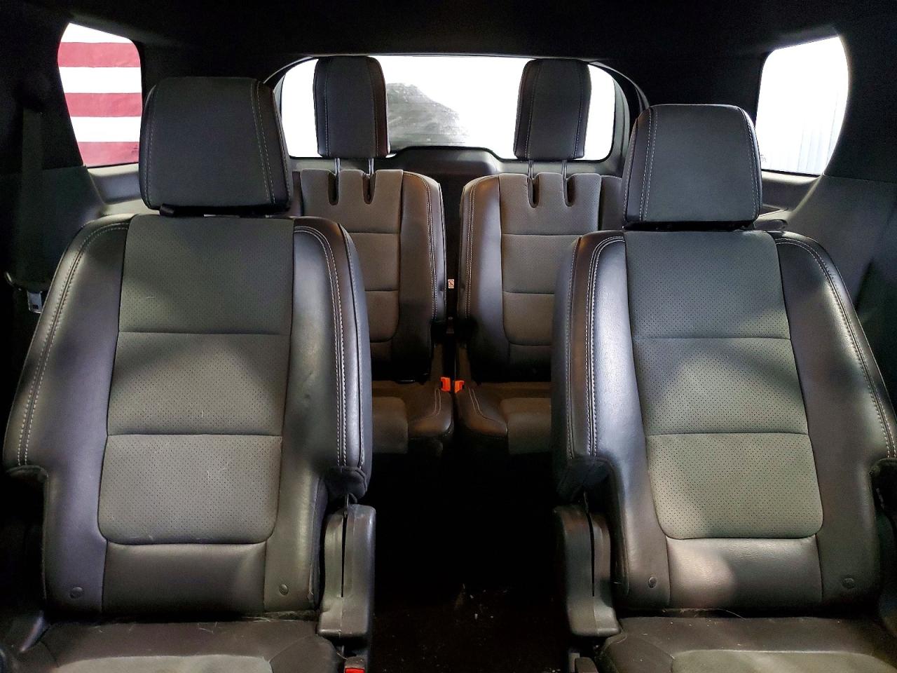 2015 Ford Explorer Xlt White vin: 1FM5K8D84FGA25736