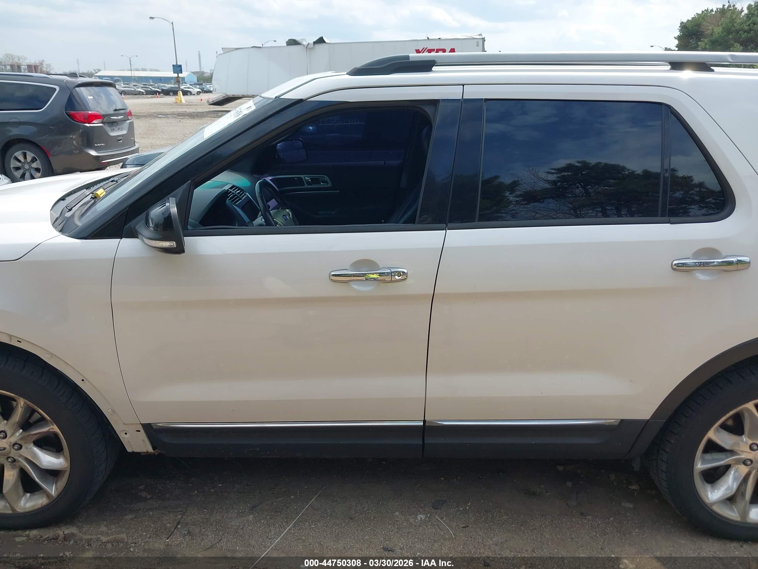 2015 Ford Explorer Xlt White vin: 1FM5K8D84FGA37711