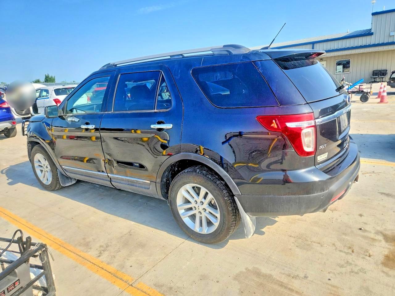 2015 Ford Explorer Xlt Black vin: 1FM5K8D84FGA95186