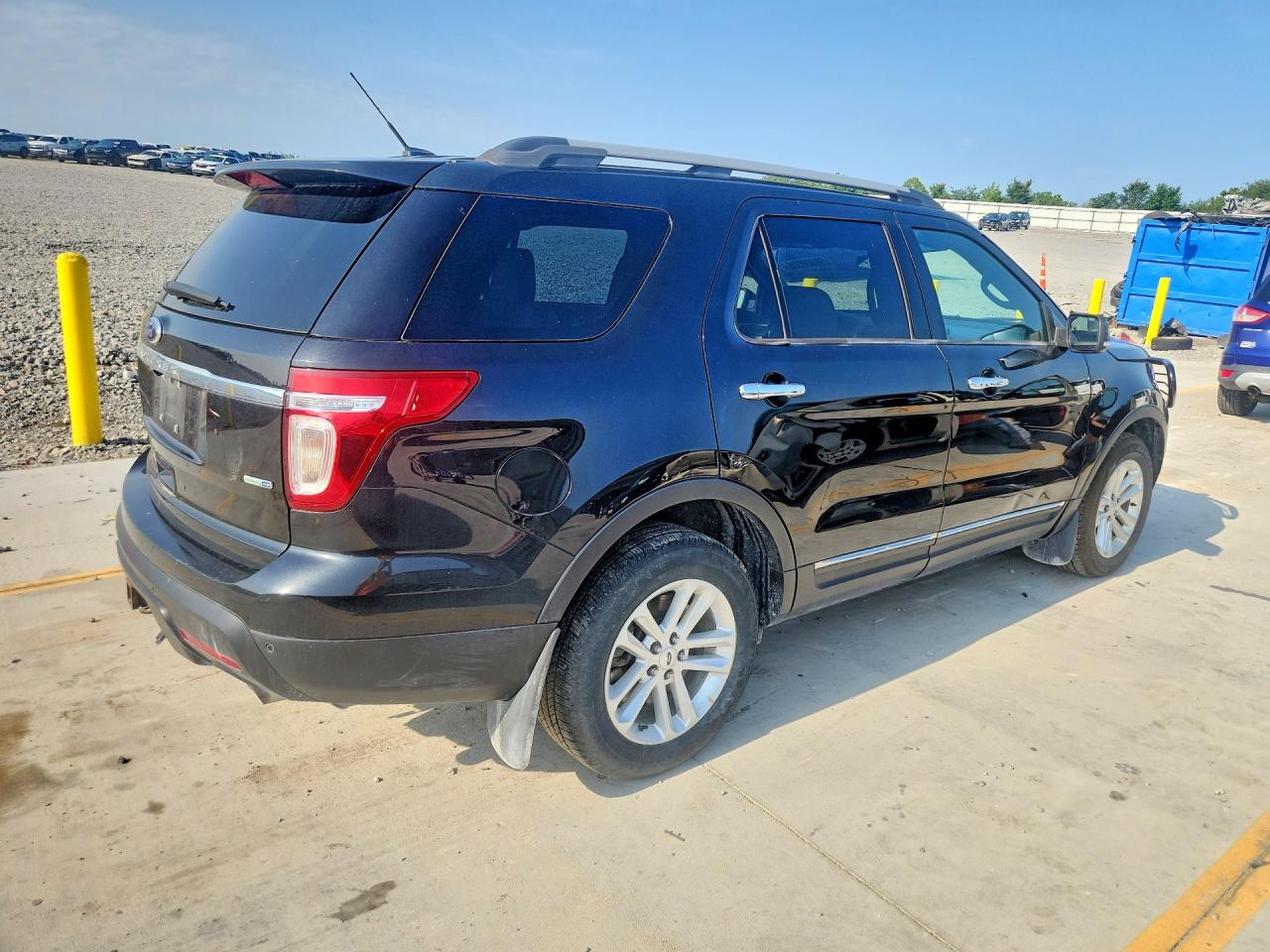 2015 Ford Explorer Xlt Black vin: 1FM5K8D84FGA95186