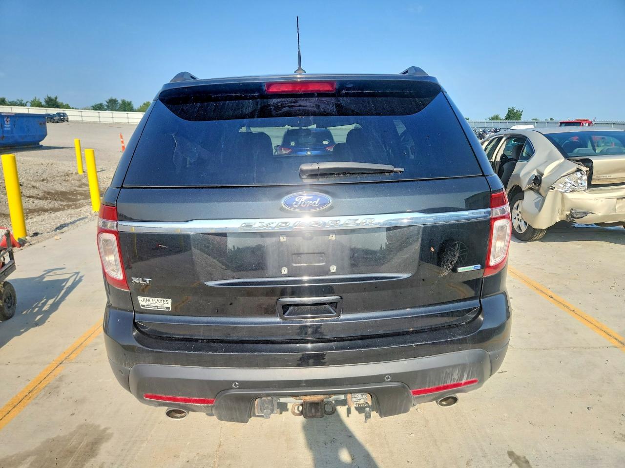 2015 Ford Explorer Xlt Black vin: 1FM5K8D84FGA95186