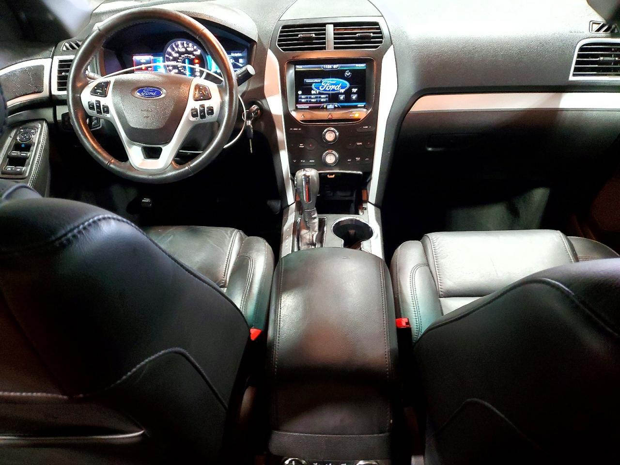 2015 Ford Explorer Xlt Red vin: 1FM5K8D84FGB59629