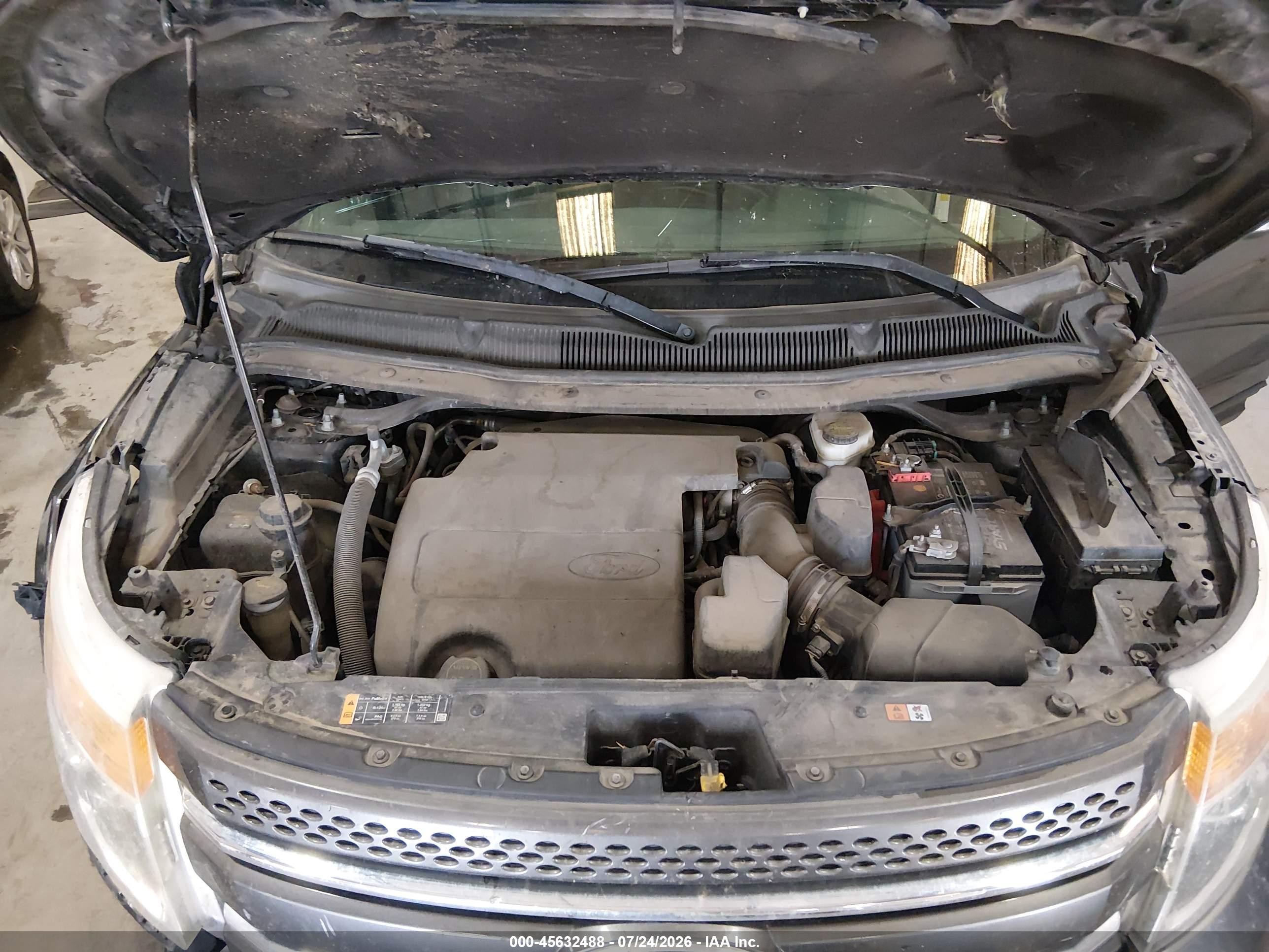 2015 Ford Explorer Xlt Серый vin: 1FM5K8D84FGC05539