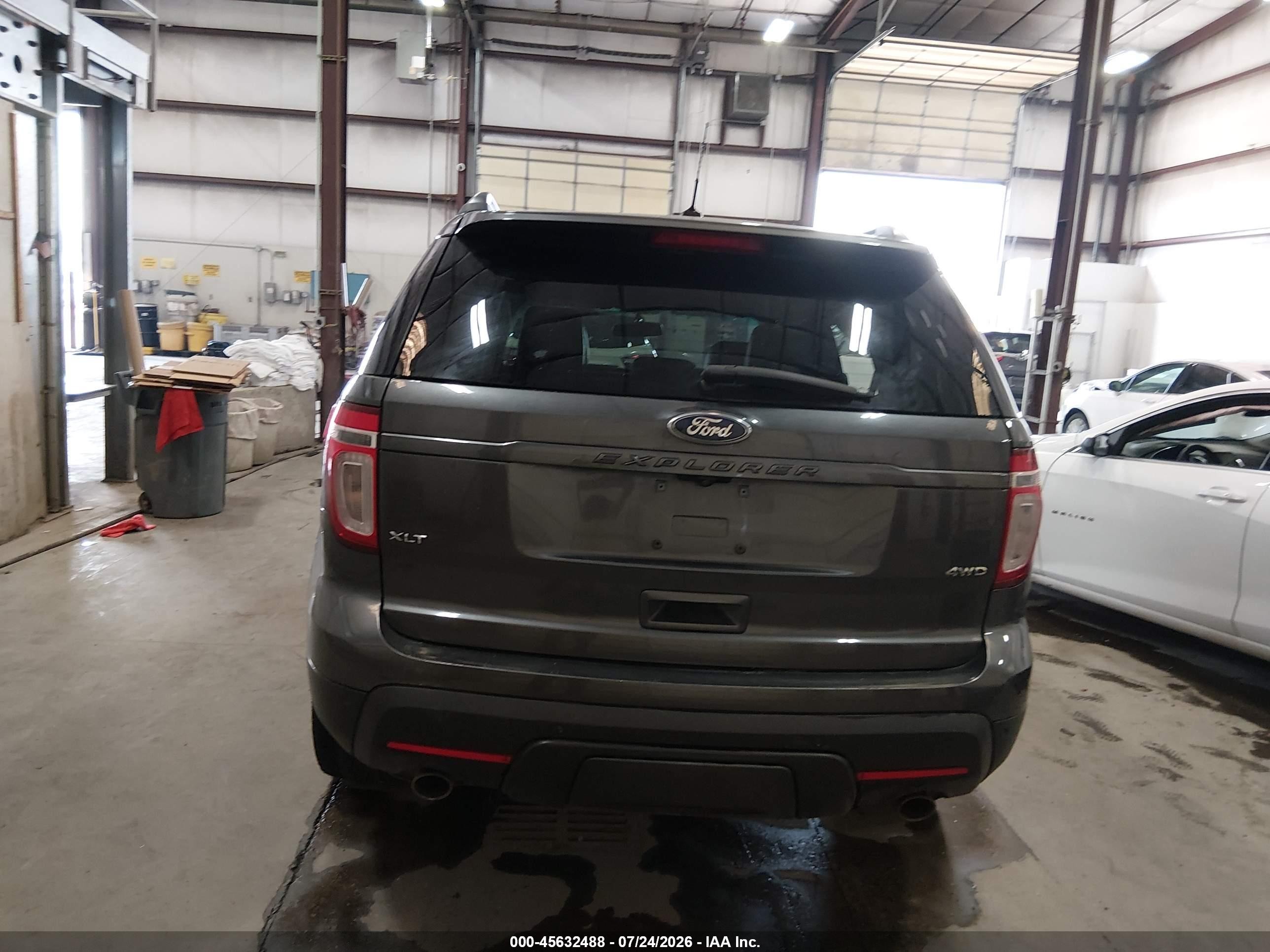 2015 Ford Explorer Xlt Серый vin: 1FM5K8D84FGC05539