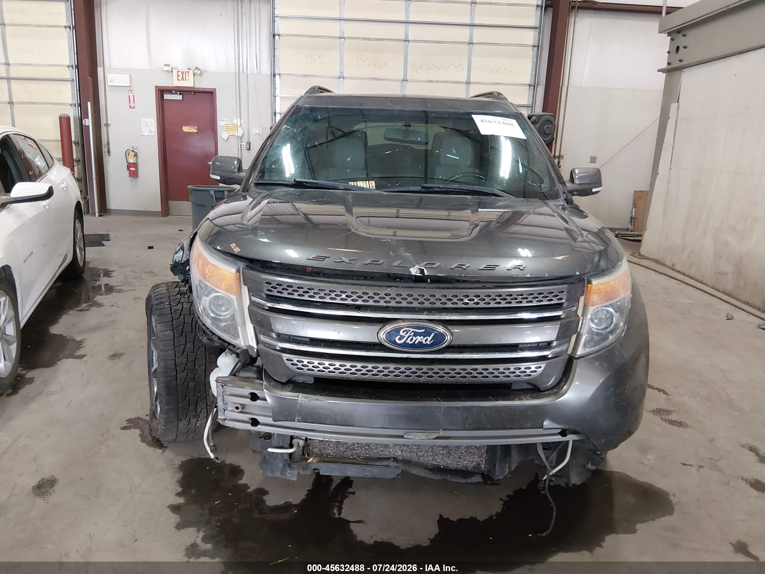 2015 Ford Explorer Xlt Серый vin: 1FM5K8D84FGC05539