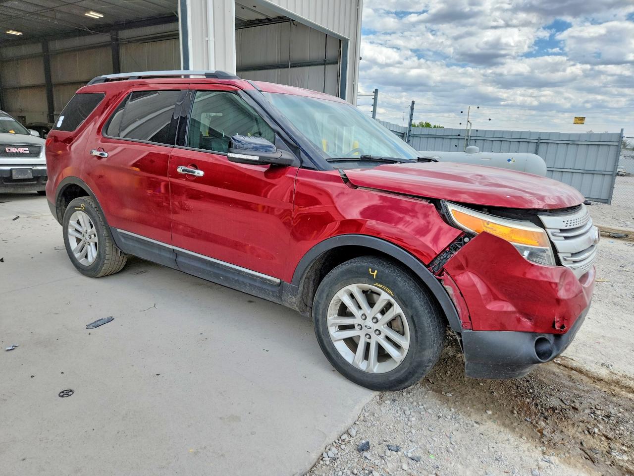 2015 Ford Explorer Xlt Red vin: 1FM5K8D84FGC12331