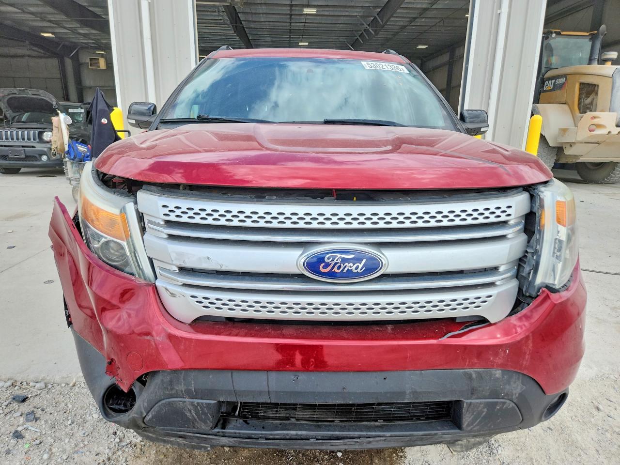 2015 Ford Explorer Xlt Red vin: 1FM5K8D84FGC12331