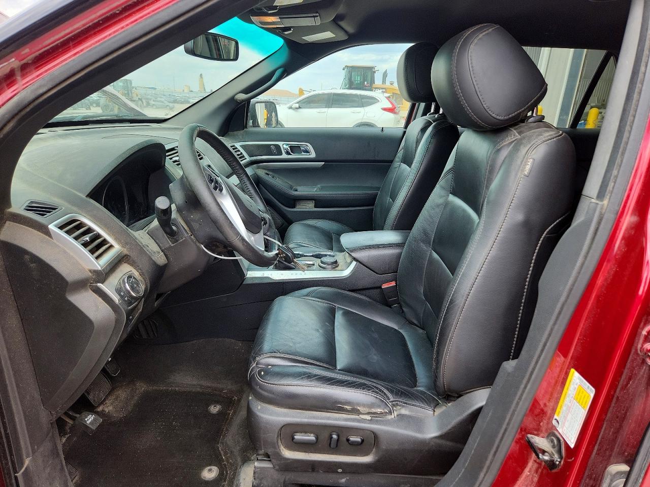 2015 Ford Explorer Xlt Red vin: 1FM5K8D84FGC12331