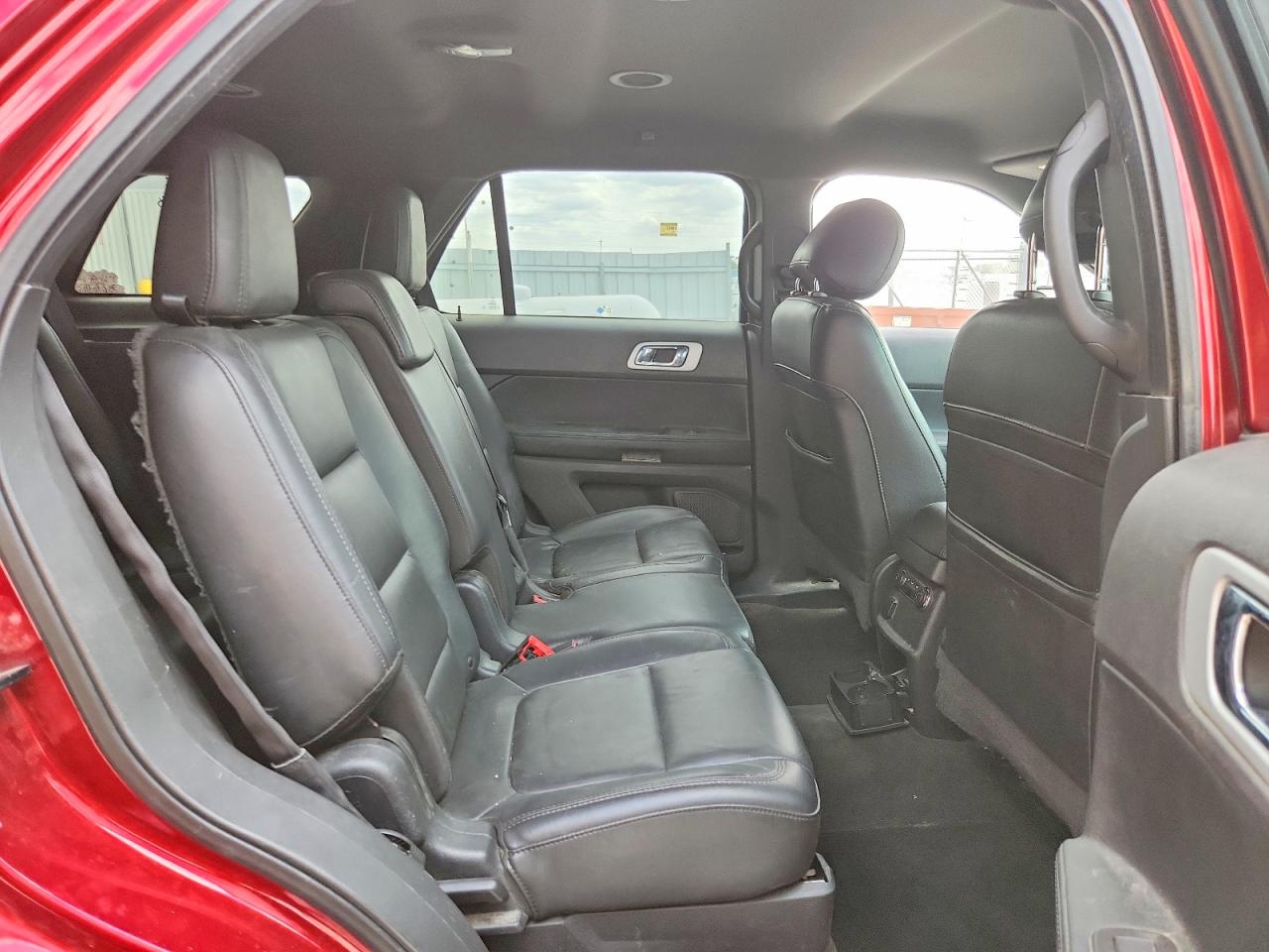 2015 Ford Explorer Xlt Red vin: 1FM5K8D84FGC12331