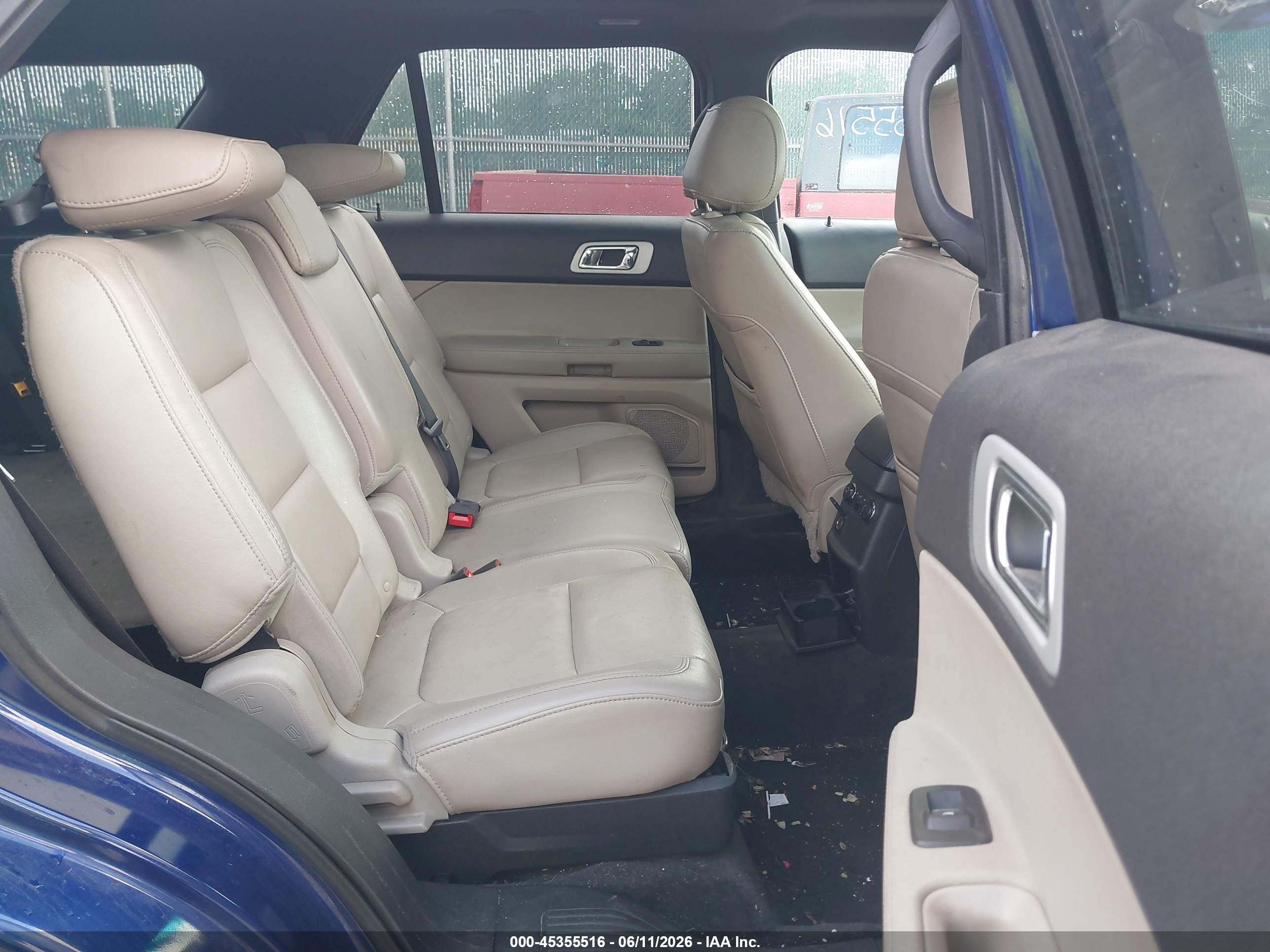 2015 Ford Explorer Xlt Blue vin: 1FM5K8D84FGC20624