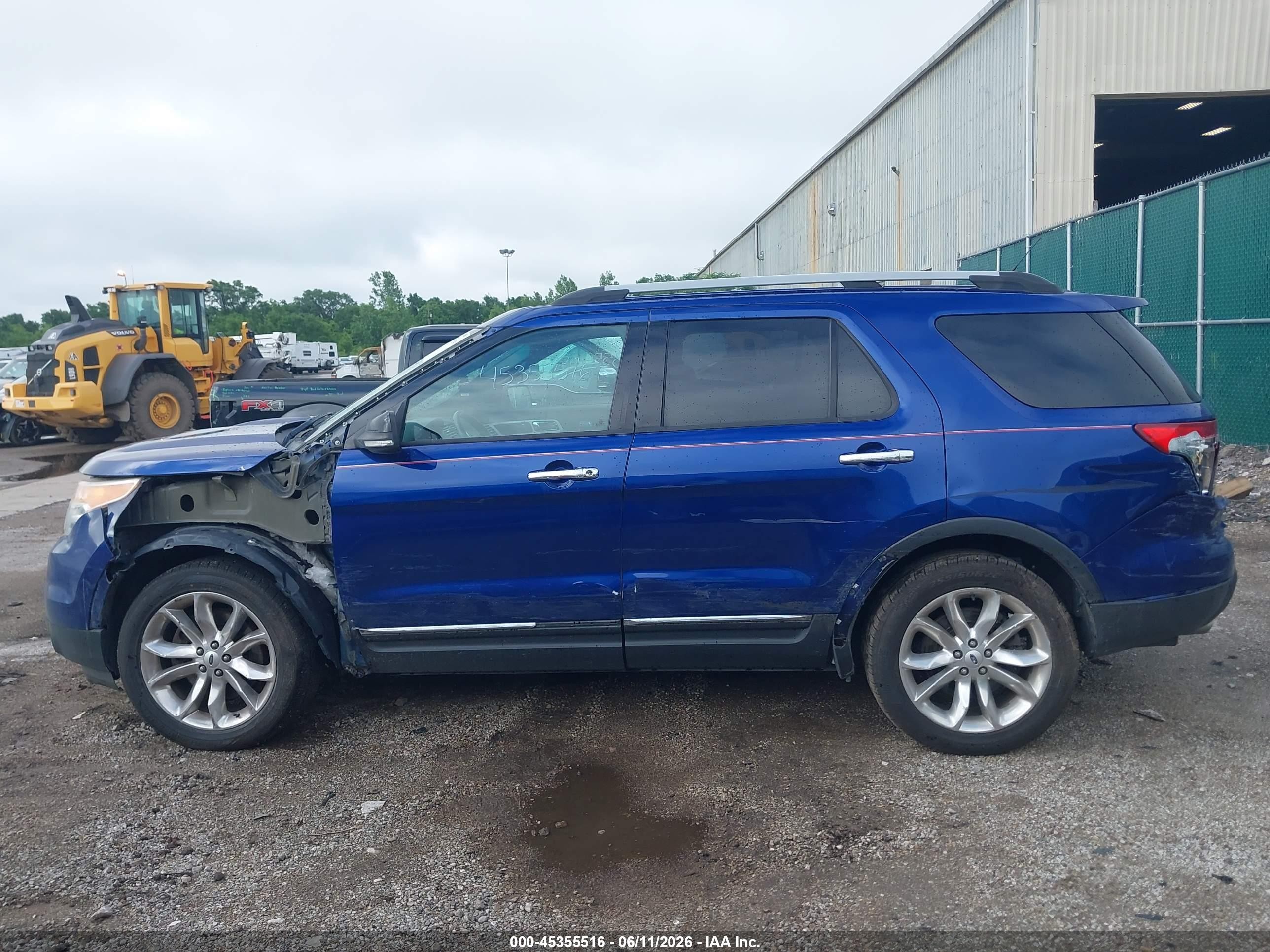 2015 Ford Explorer Xlt Blue vin: 1FM5K8D84FGC20624