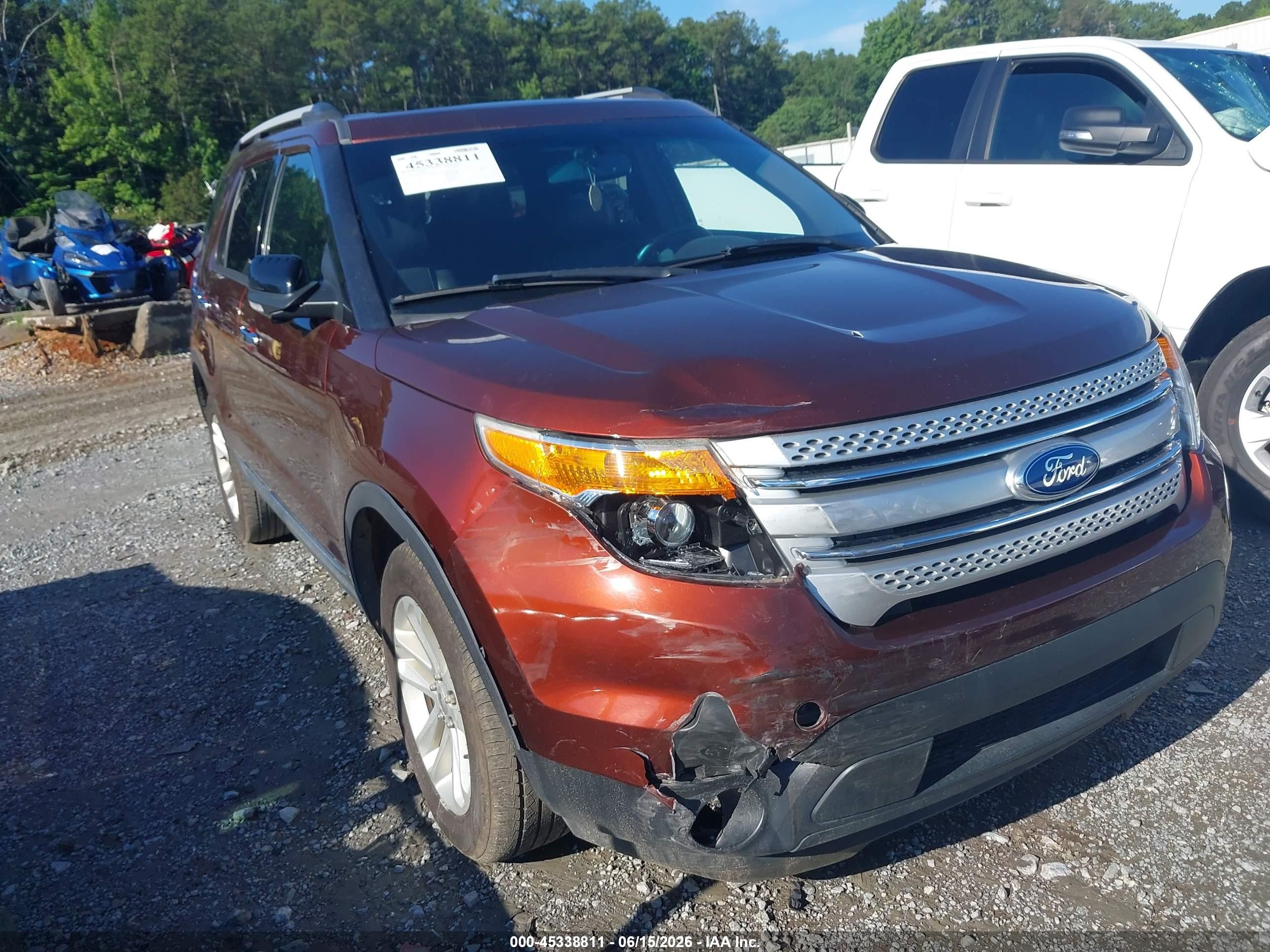 2015 Ford Explorer Xlt Burgundy vin: 1FM5K8D84FGC24799
