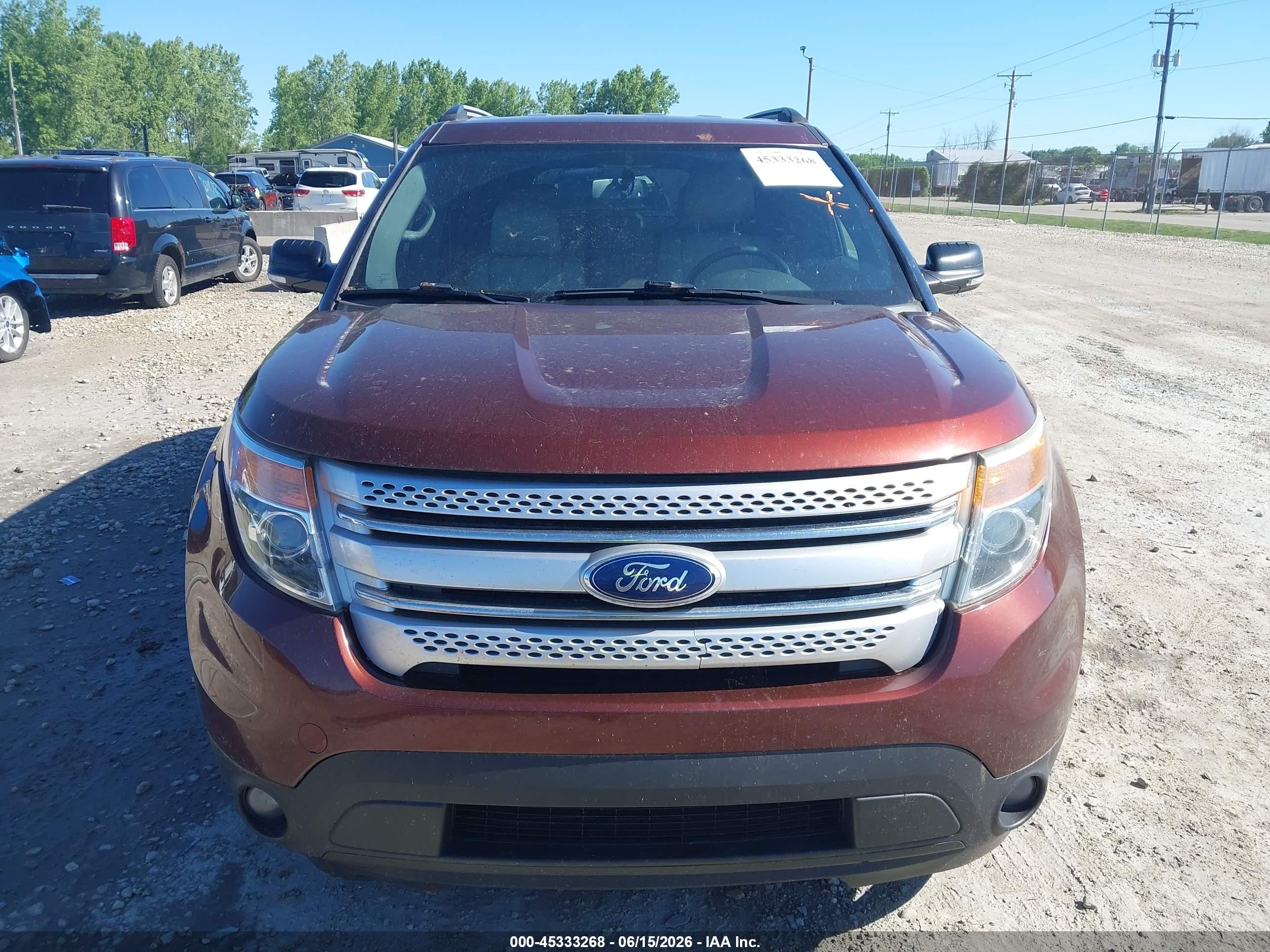 2015 Ford Explorer Xlt Бордовый vin: 1FM5K8D84FGC48083