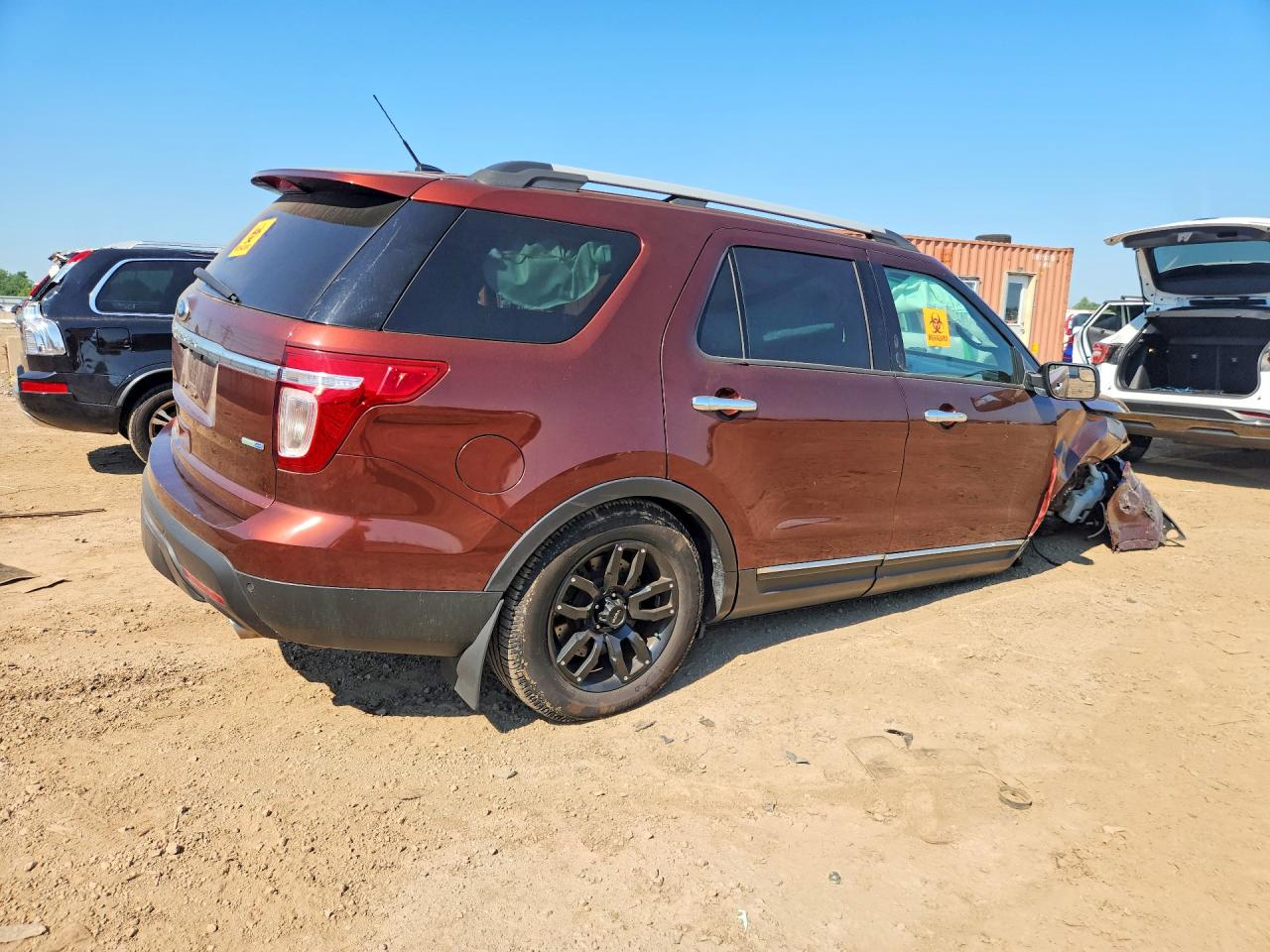 2015 Ford Explorer Xlt Burgundy vin: 1FM5K8D84FGC59780
