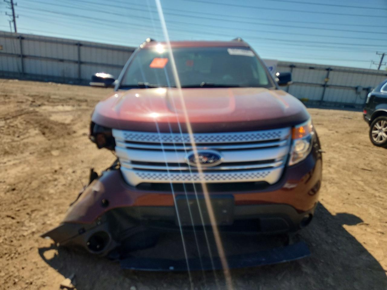 2015 Ford Explorer Xlt Burgundy vin: 1FM5K8D84FGC59780