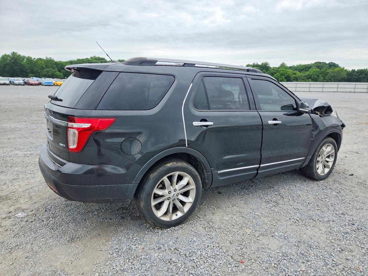 2015 Ford Explorer Xlt Black vin: 1FM5K8D84FGC61612