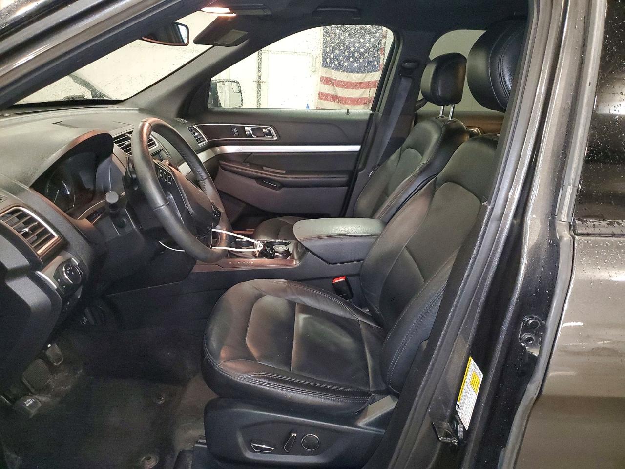 2017 Ford Explorer Xlt Gray vin: 1FM5K8D84HGD89013