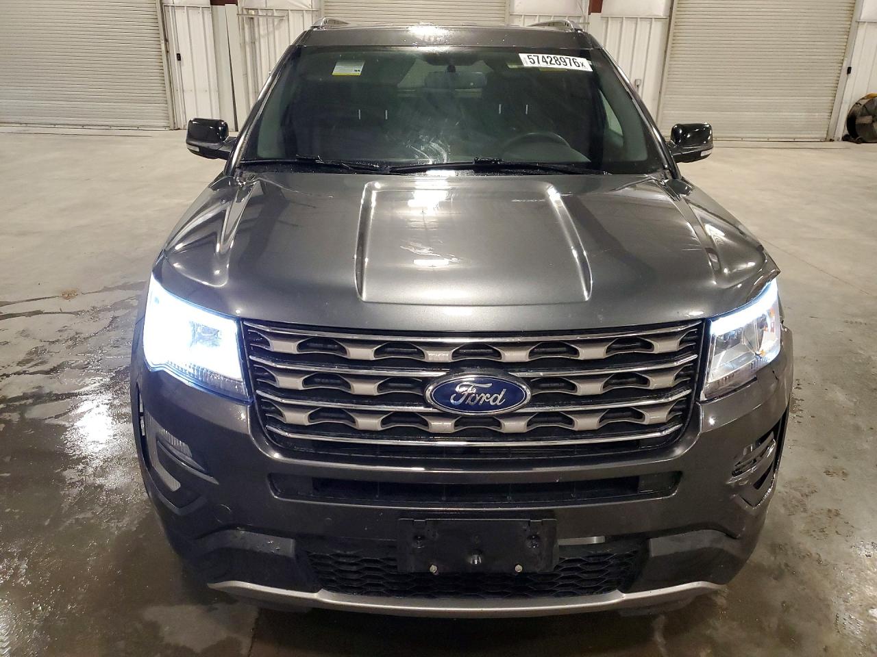 2017 Ford Explorer Xlt Gray vin: 1FM5K8D84HGD89013
