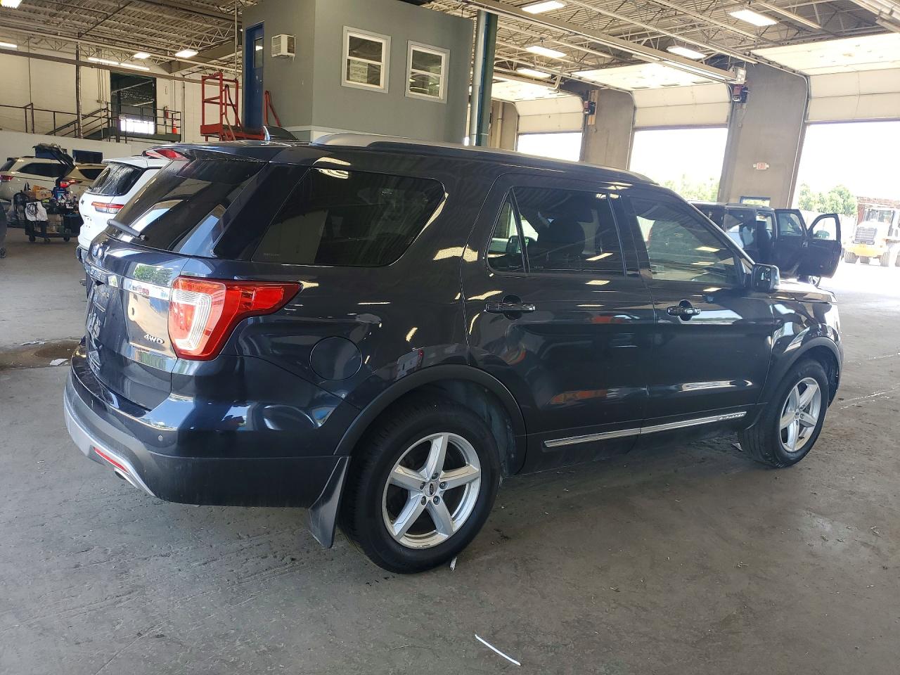 2017 Ford Explorer Xlt Черный vin: 1FM5K8D84HGE16291