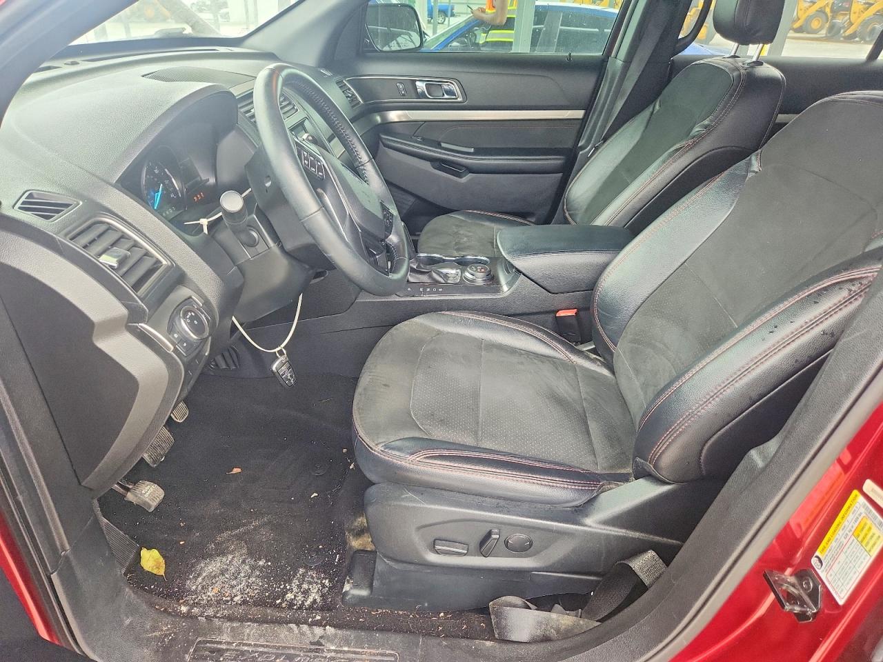2019 Ford Explorer Xlt Red vin: 1FM5K8D84KGA68175