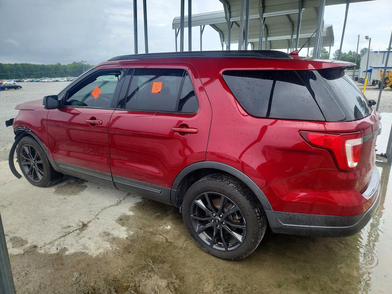 2019 Ford Explorer Xlt Red vin: 1FM5K8D84KGA68175