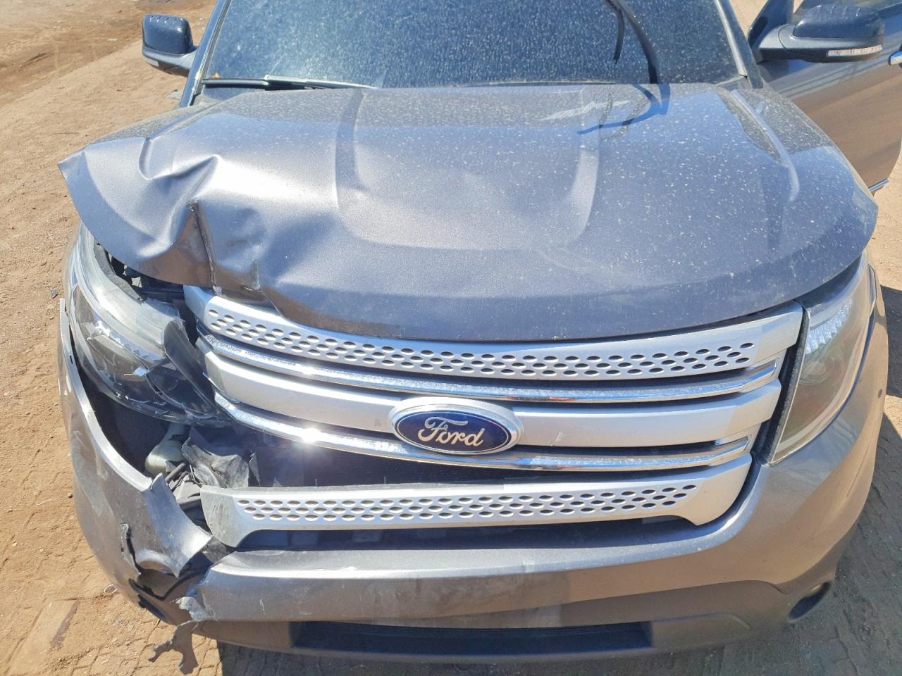 2013 Ford Explorer Xlt Charcoal vin: 1FM5K8D85DGA07906