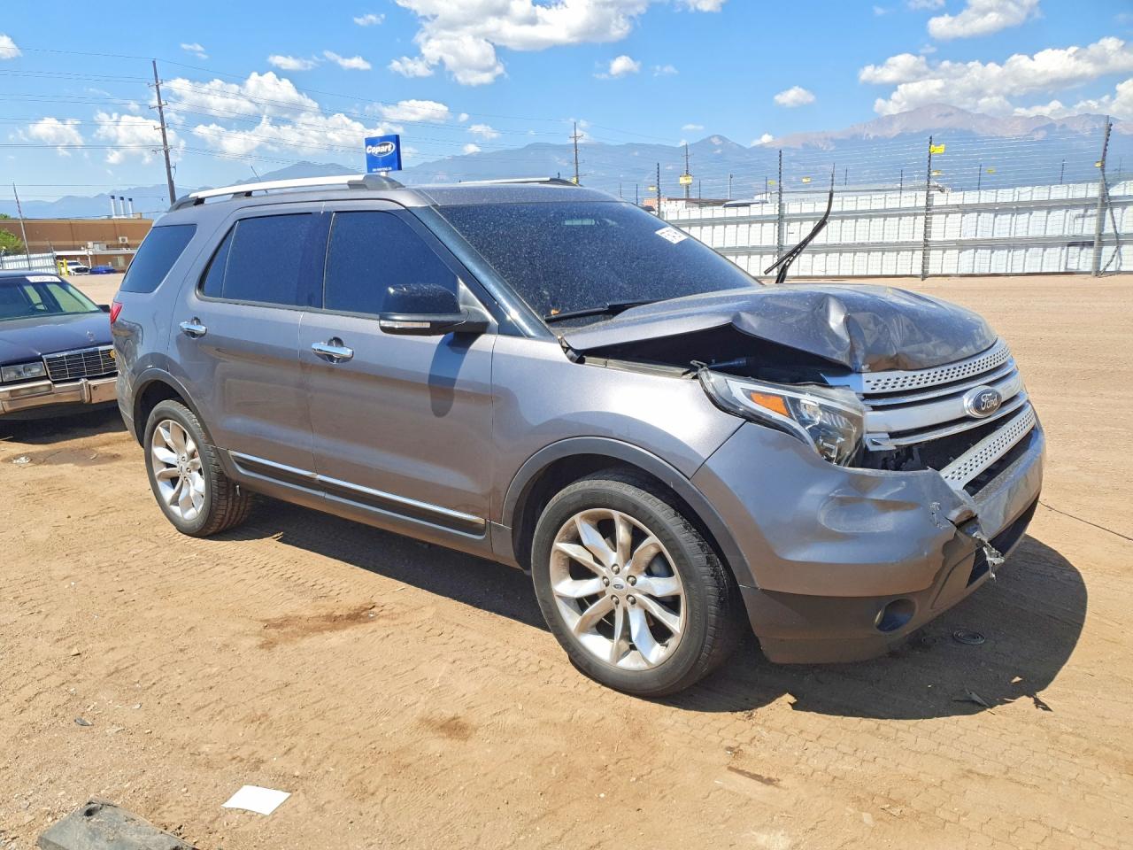 2013 Ford Explorer Xlt Charcoal vin: 1FM5K8D85DGA07906