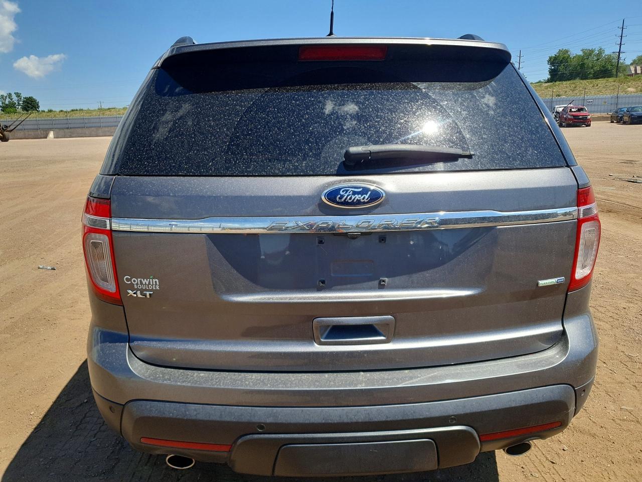 2013 Ford Explorer Xlt Charcoal vin: 1FM5K8D85DGA07906