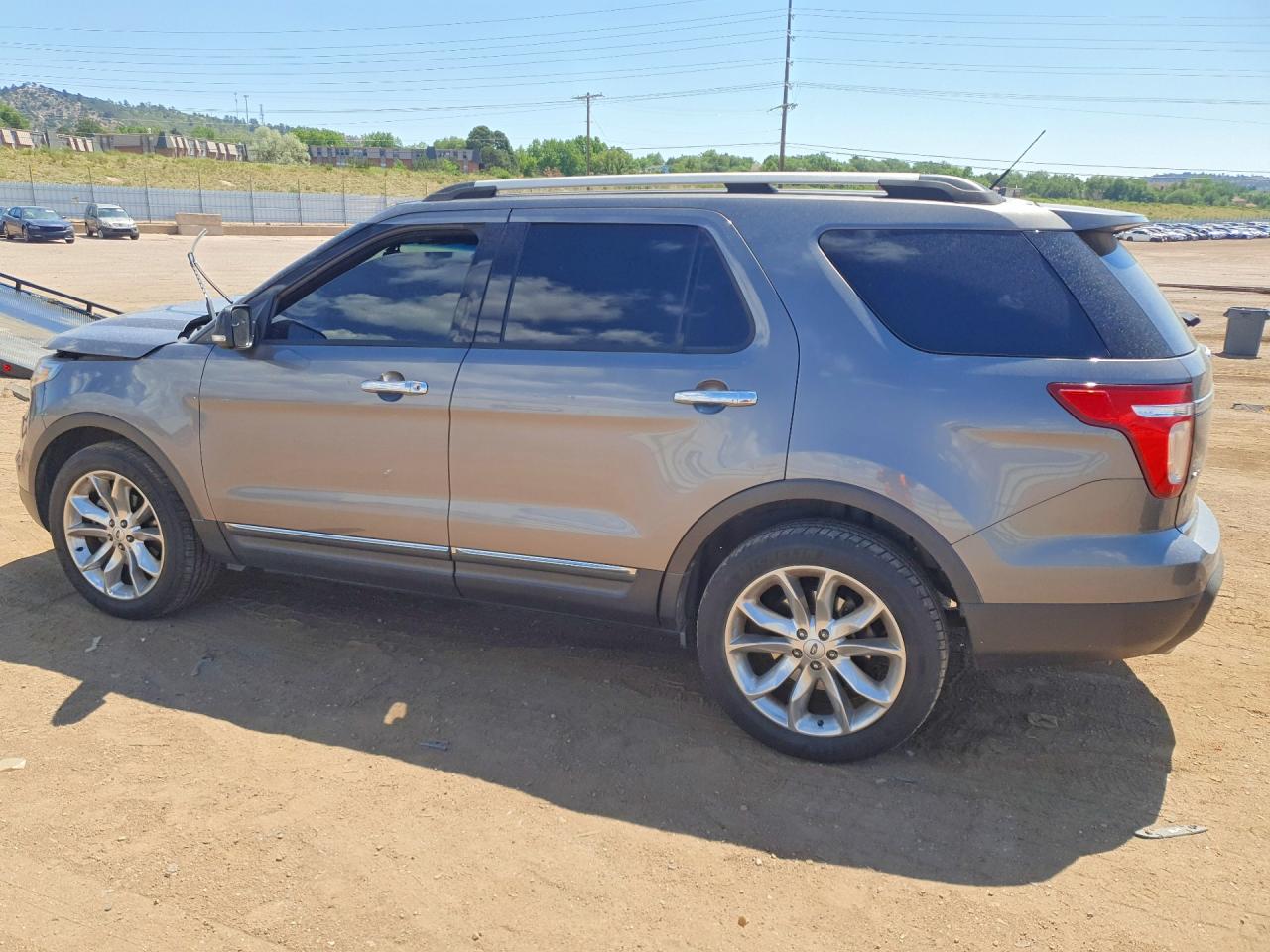 2013 Ford Explorer Xlt Charcoal vin: 1FM5K8D85DGA07906