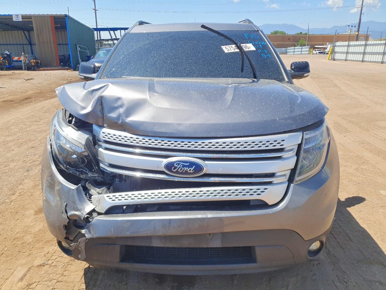 2013 Ford Explorer Xlt Charcoal vin: 1FM5K8D85DGA07906