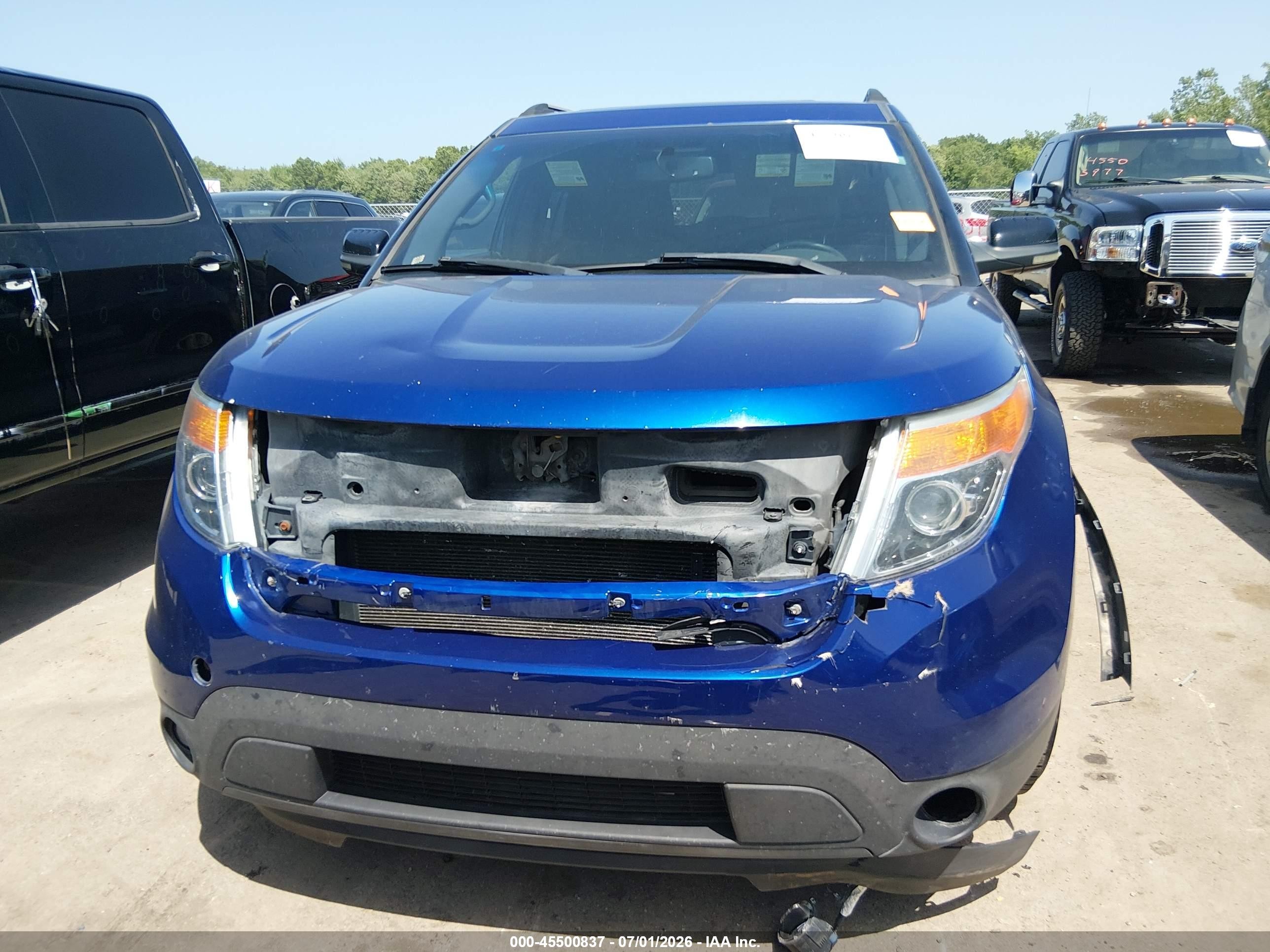 2013 Ford Explorer Xlt Blue vin: 1FM5K8D85DGA40873