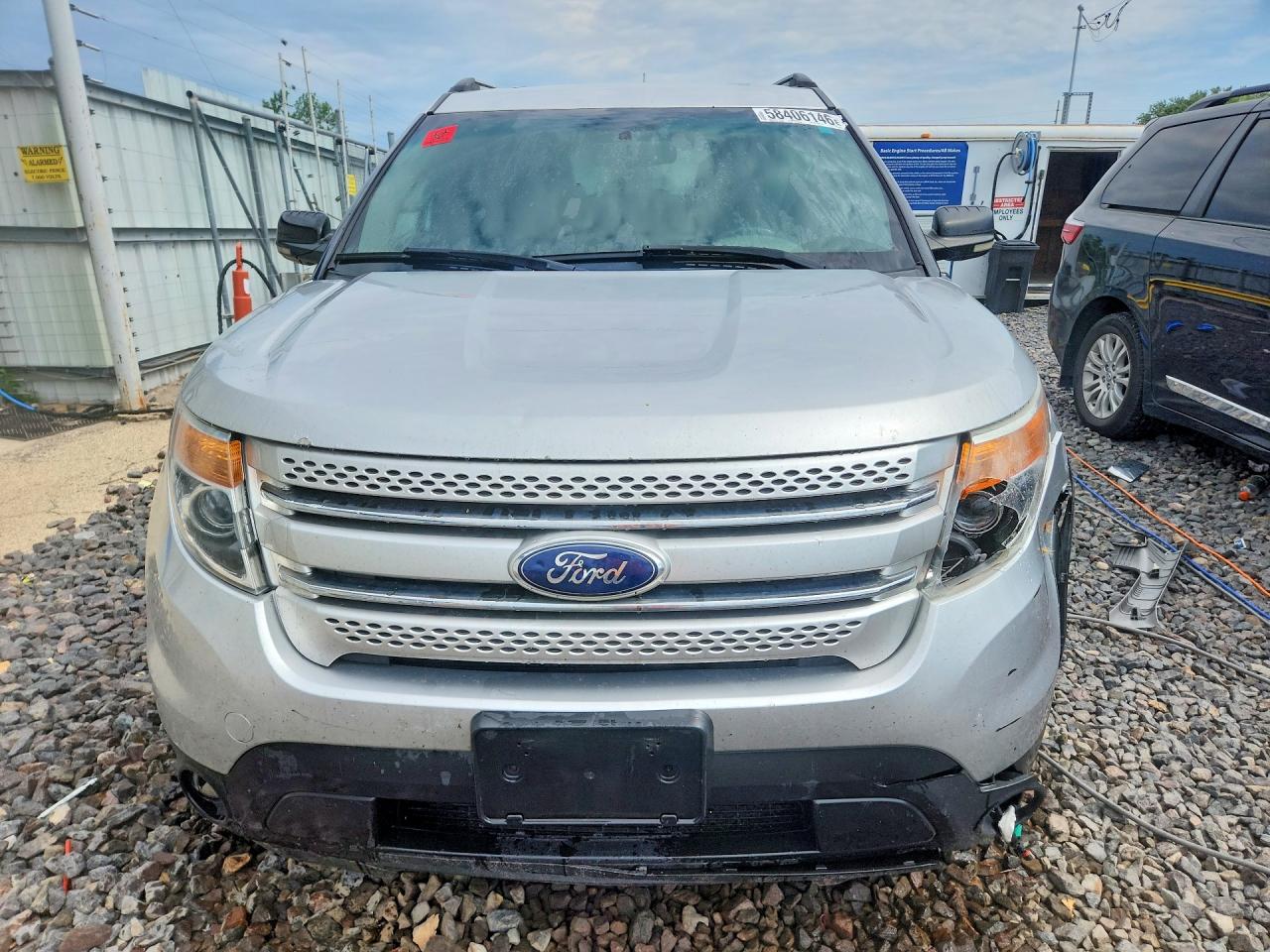 2013 Ford Explorer Xlt Silver vin: 1FM5K8D85DGA49573