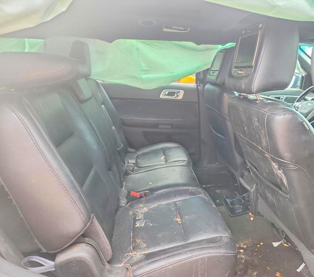 2013 Ford Explorer Xlt Silver vin: 1FM5K8D85DGA49573