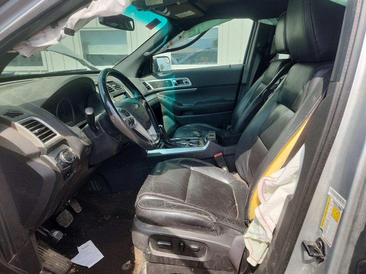 2013 Ford Explorer Xlt Silver vin: 1FM5K8D85DGA49573