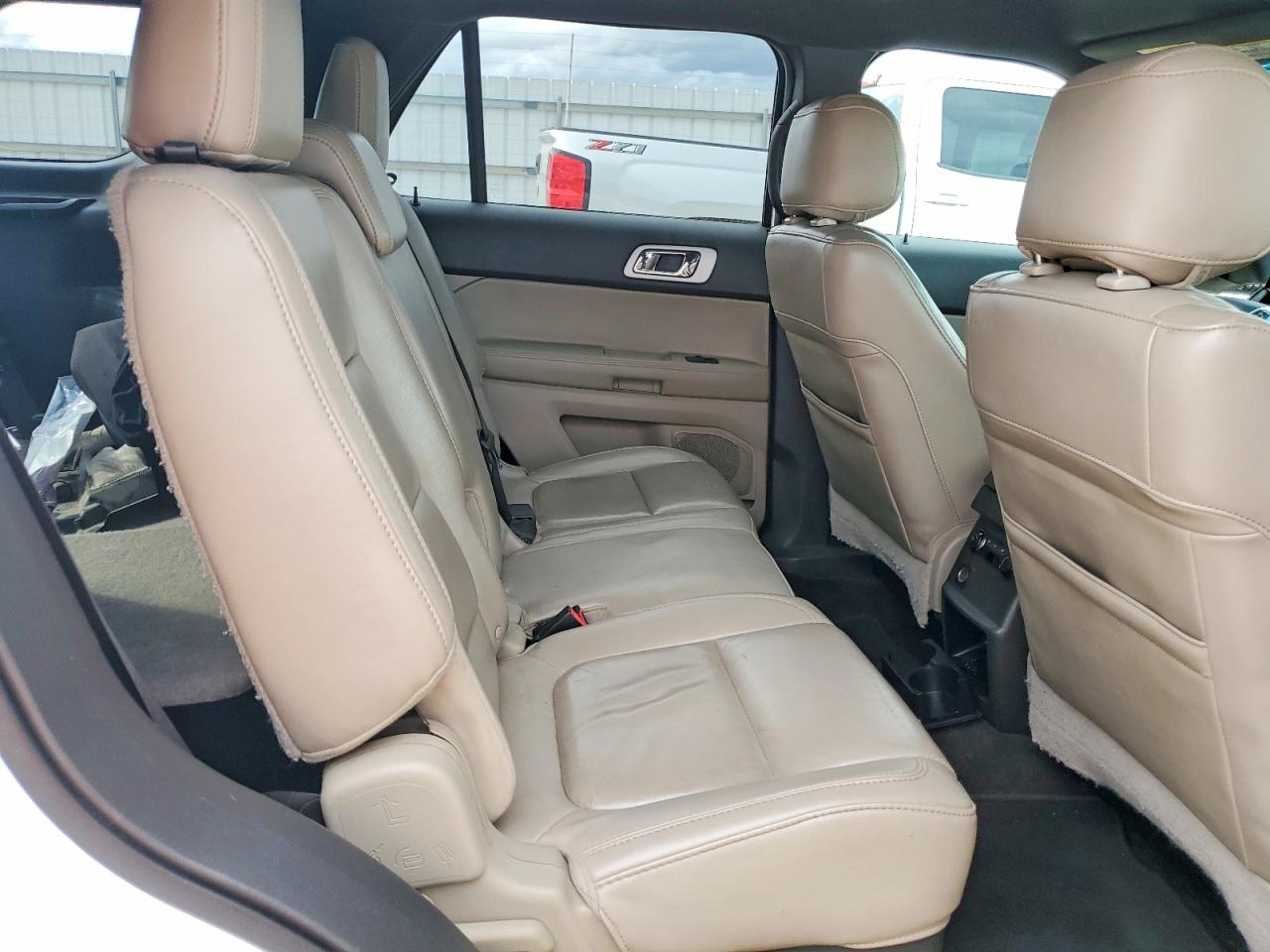 2013 Ford Explorer Xlt White vin: 1FM5K8D85DGA50660