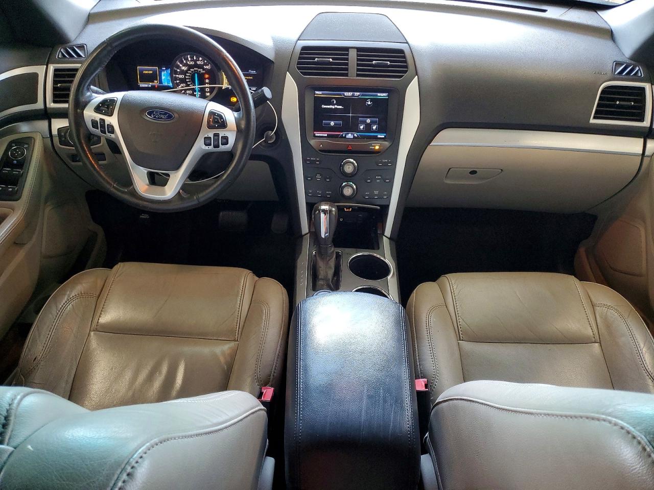 2013 Ford Explorer Xlt Brown vin: 1FM5K8D85DGA62369