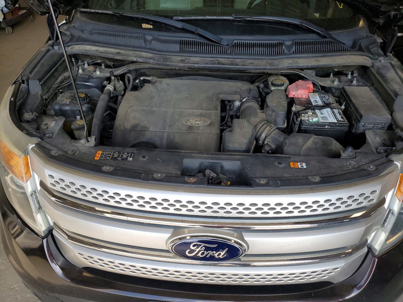2013 Ford Explorer Xlt Brown vin: 1FM5K8D85DGA62369