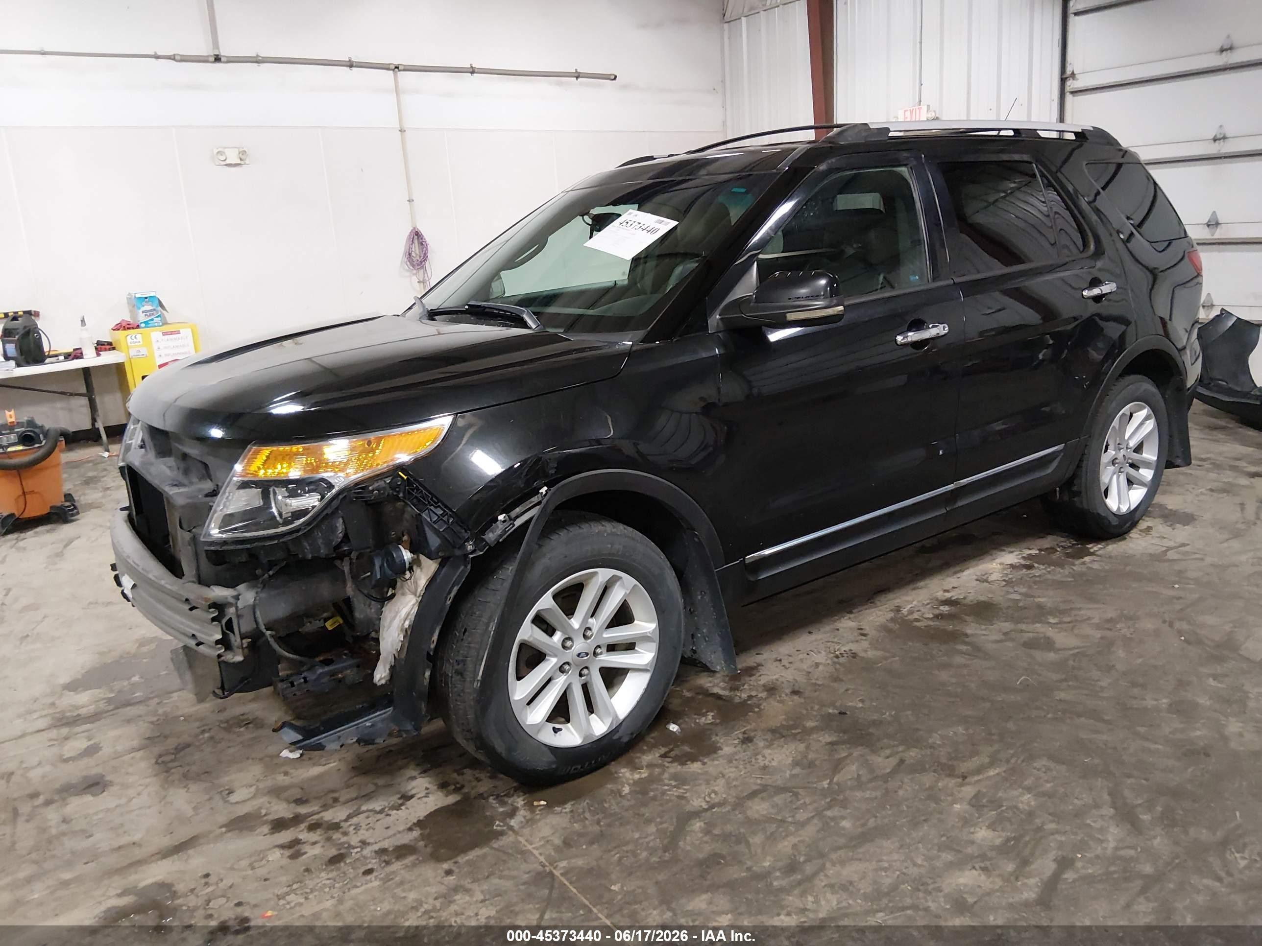 2013 Ford Explorer Xlt Black vin: 1FM5K8D85DGA80953