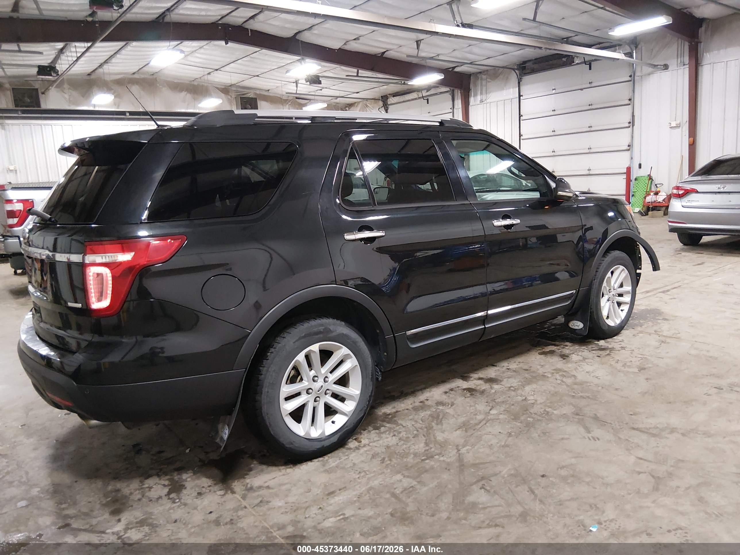 2013 Ford Explorer Xlt Black vin: 1FM5K8D85DGA80953