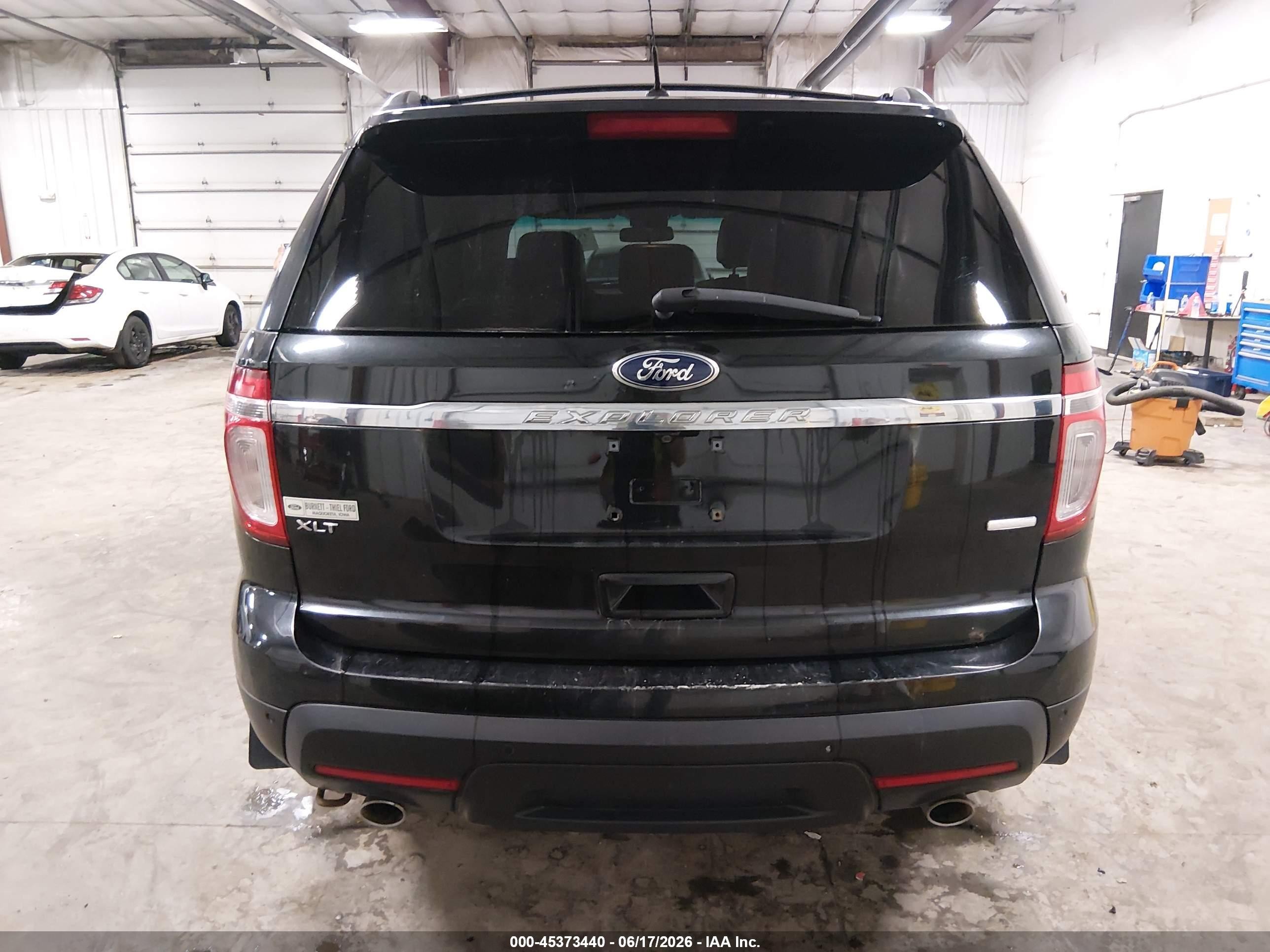 2013 Ford Explorer Xlt Black vin: 1FM5K8D85DGA80953