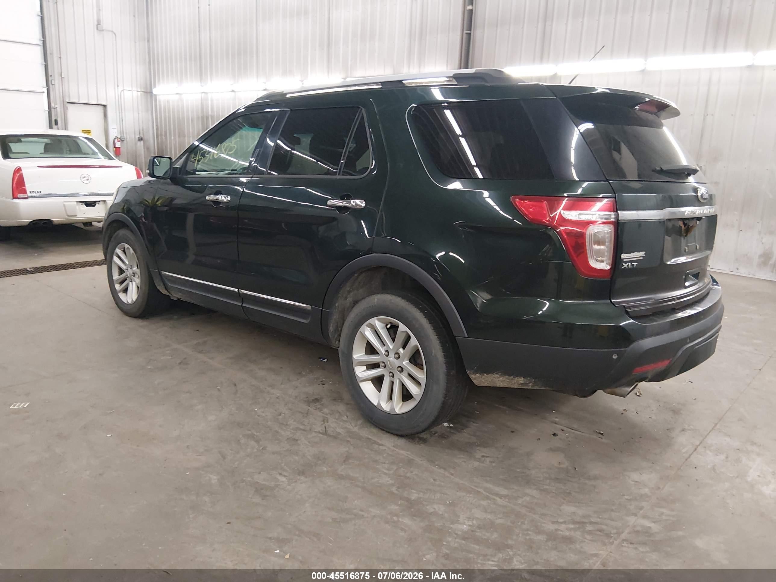 2013 Ford Explorer Xlt Зеленый vin: 1FM5K8D85DGB39855