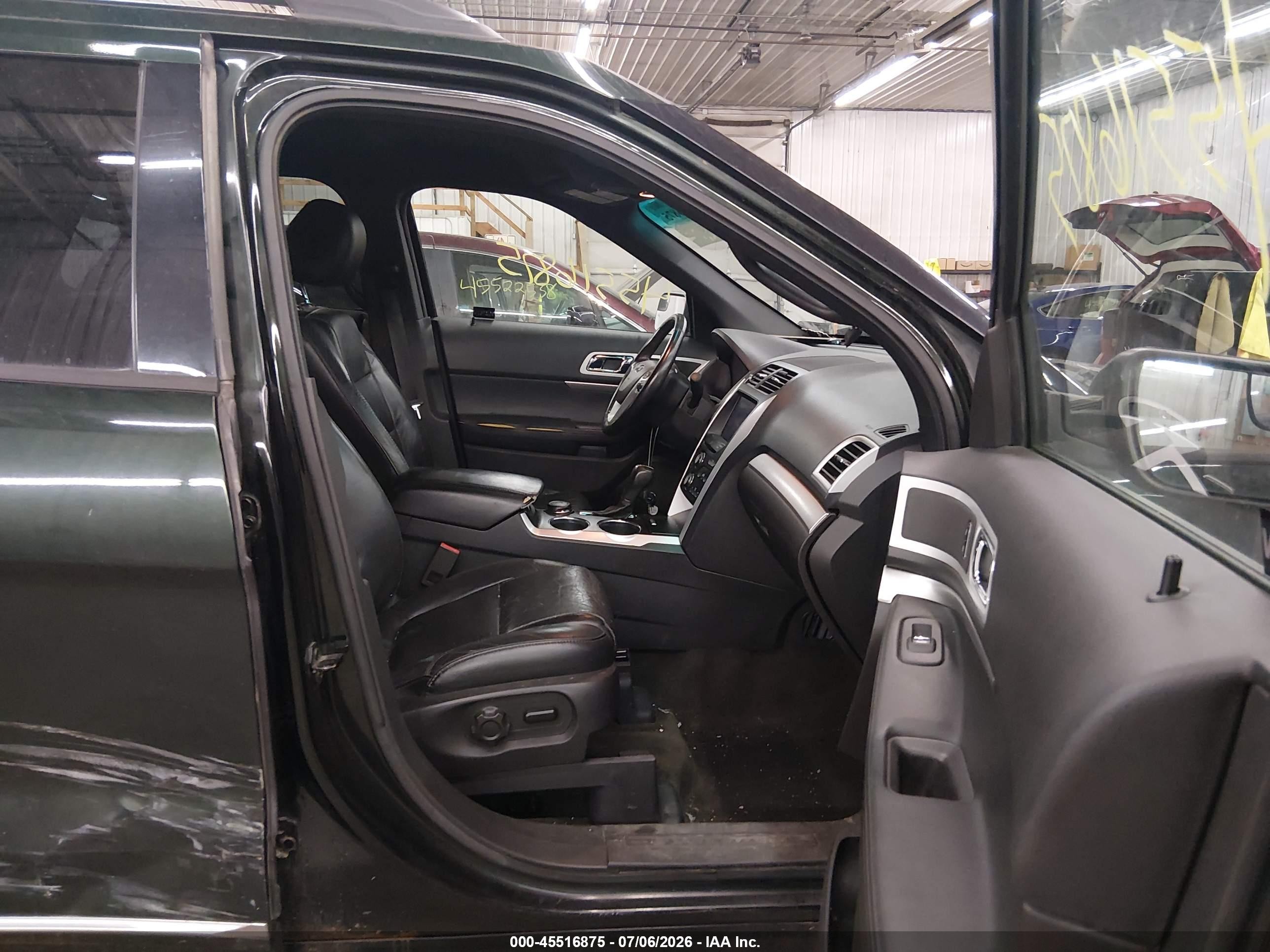 2013 Ford Explorer Xlt Зеленый vin: 1FM5K8D85DGB39855