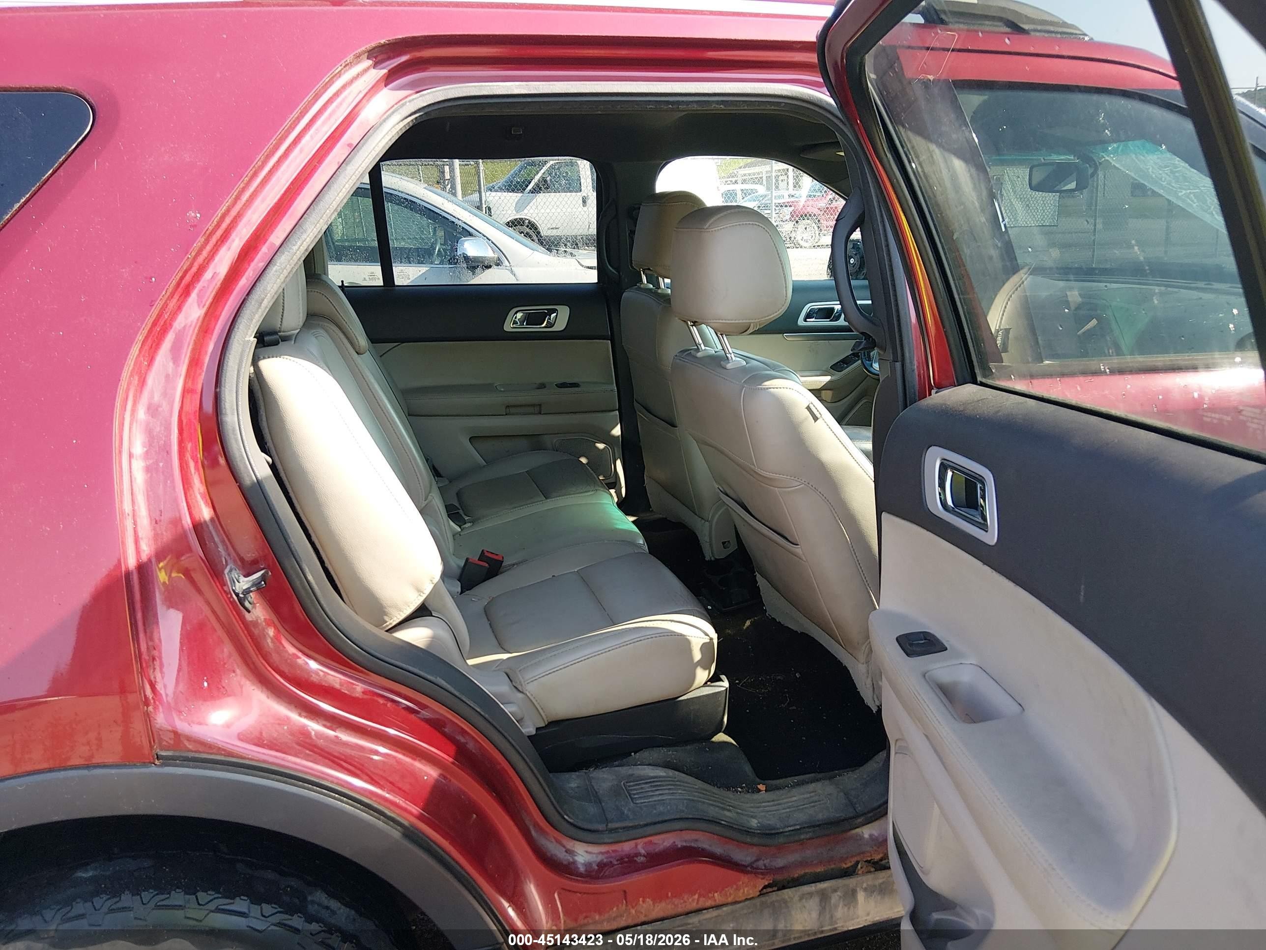 2013 Ford Explorer Xlt Maroon vin: 1FM5K8D85DGB61693
