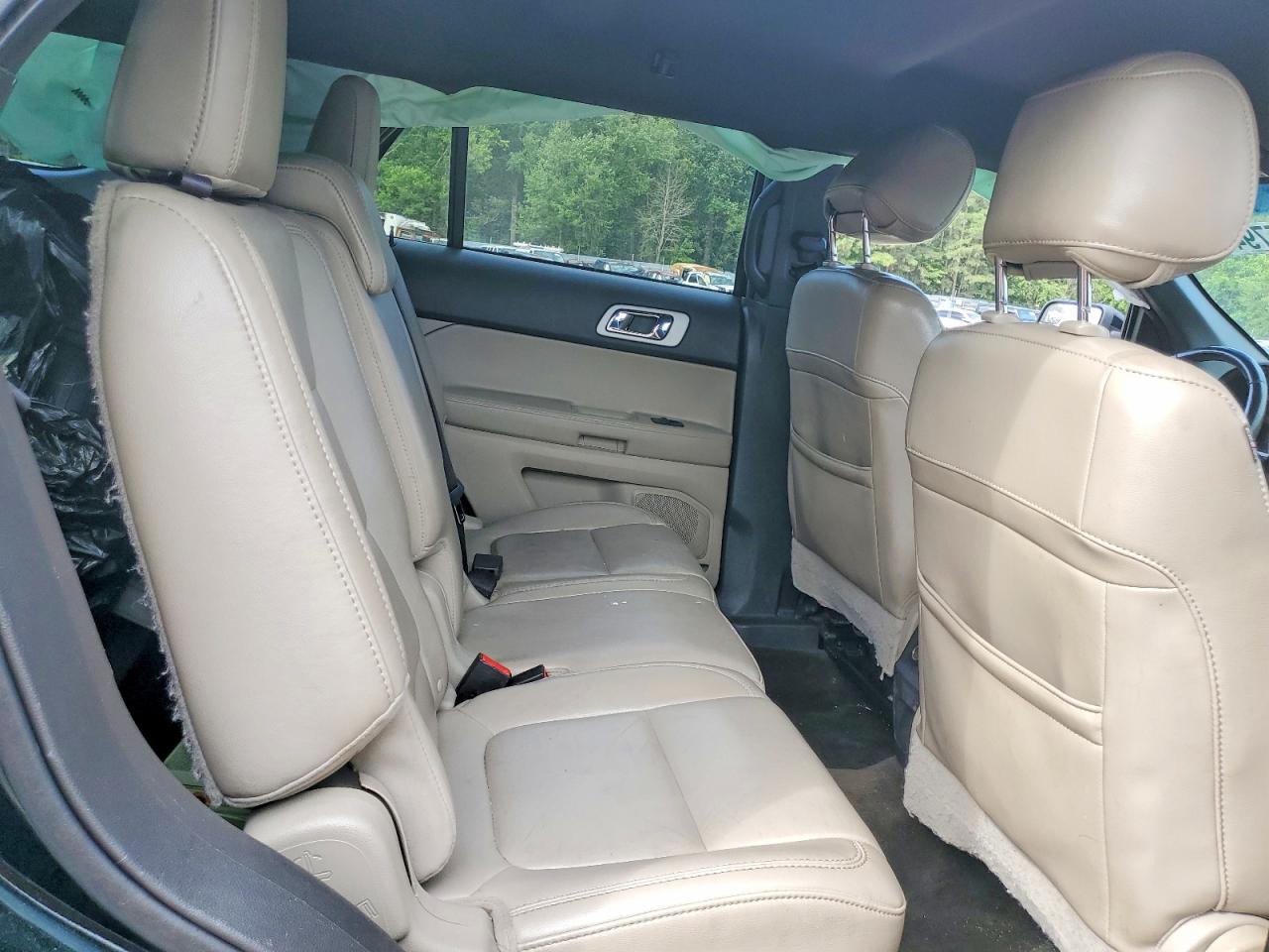 2013 Ford Explorer Xlt Green vin: 1FM5K8D85DGB81328