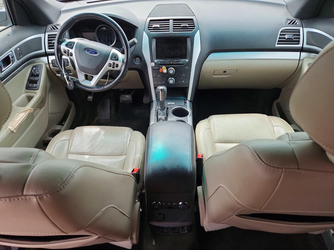 2013 Ford Explorer Xlt Green vin: 1FM5K8D85DGC48199