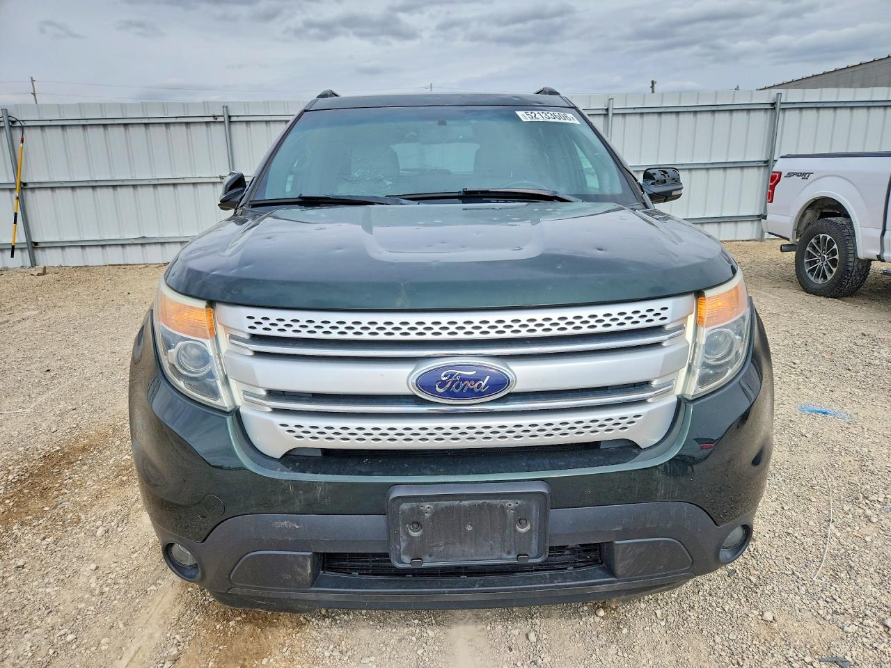 2013 Ford Explorer Xlt Green vin: 1FM5K8D85DGC48199